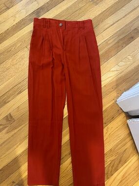 Lulus burnt orange/red pants